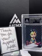ArtMX x Onemizer - ASTRO TAGS - Carbon Fibre Variant - Astro Boy Homage 1/1