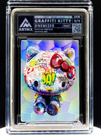 ArtMX x Onemizer - GRAFFITI KITTY - Mystical Tortoise Variant - Hello Kitty Homage 1/1