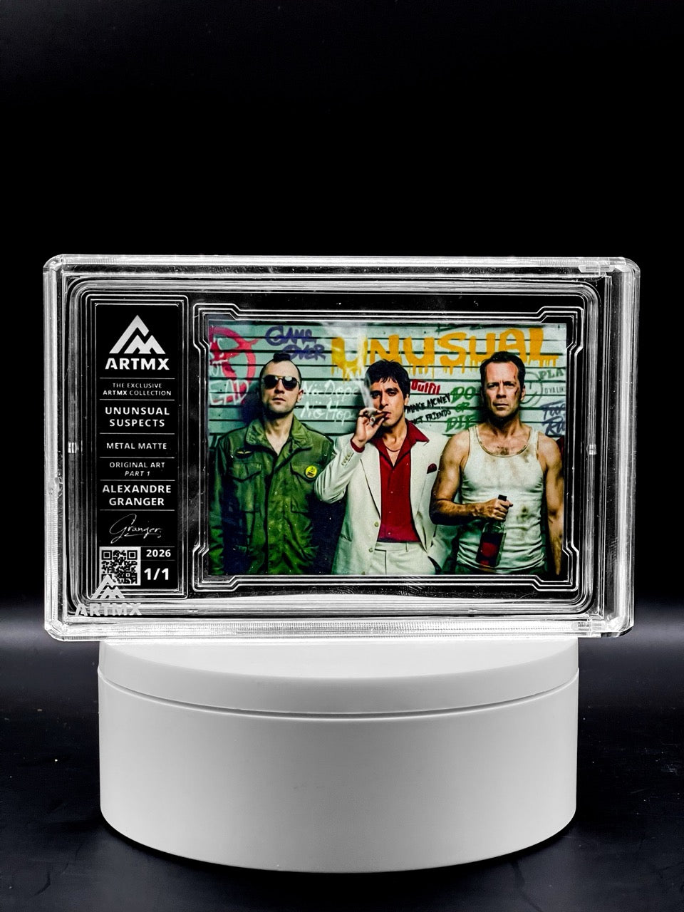 ArtMX x Alexandre Granger - Unusual Suspects - Parts 1 and 2 - Metal Matte Variant - 1/1