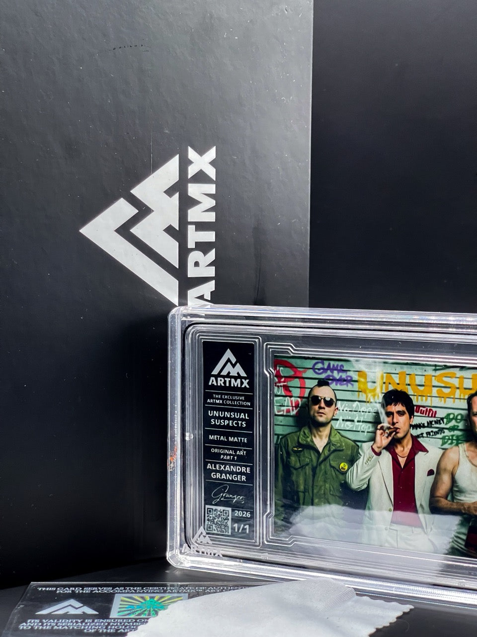 ArtMX x Alexandre Granger - Unusual Suspects - Parts 1 and 2 - Metal Matte Variant - 1/1