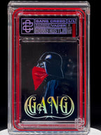 Zetaw - GANG CREED - VADER - 1/1 Rainbow Refractor Variant - GANG #2 - Hobby Hustlin - Darth Vader Homage Art Card