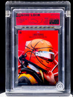 GRID LOCK - Ruby 5/5 Omega - Nothing but net - Lando Norris Art Card #AA-13
