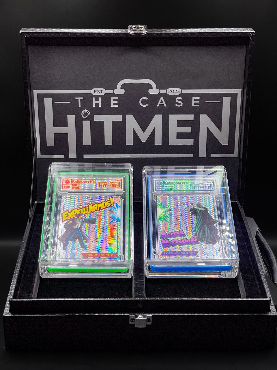 Case Hitmen - Kabroom PT1 & Kabroom PT2 Art Cards - Harry Potter/Voldemort