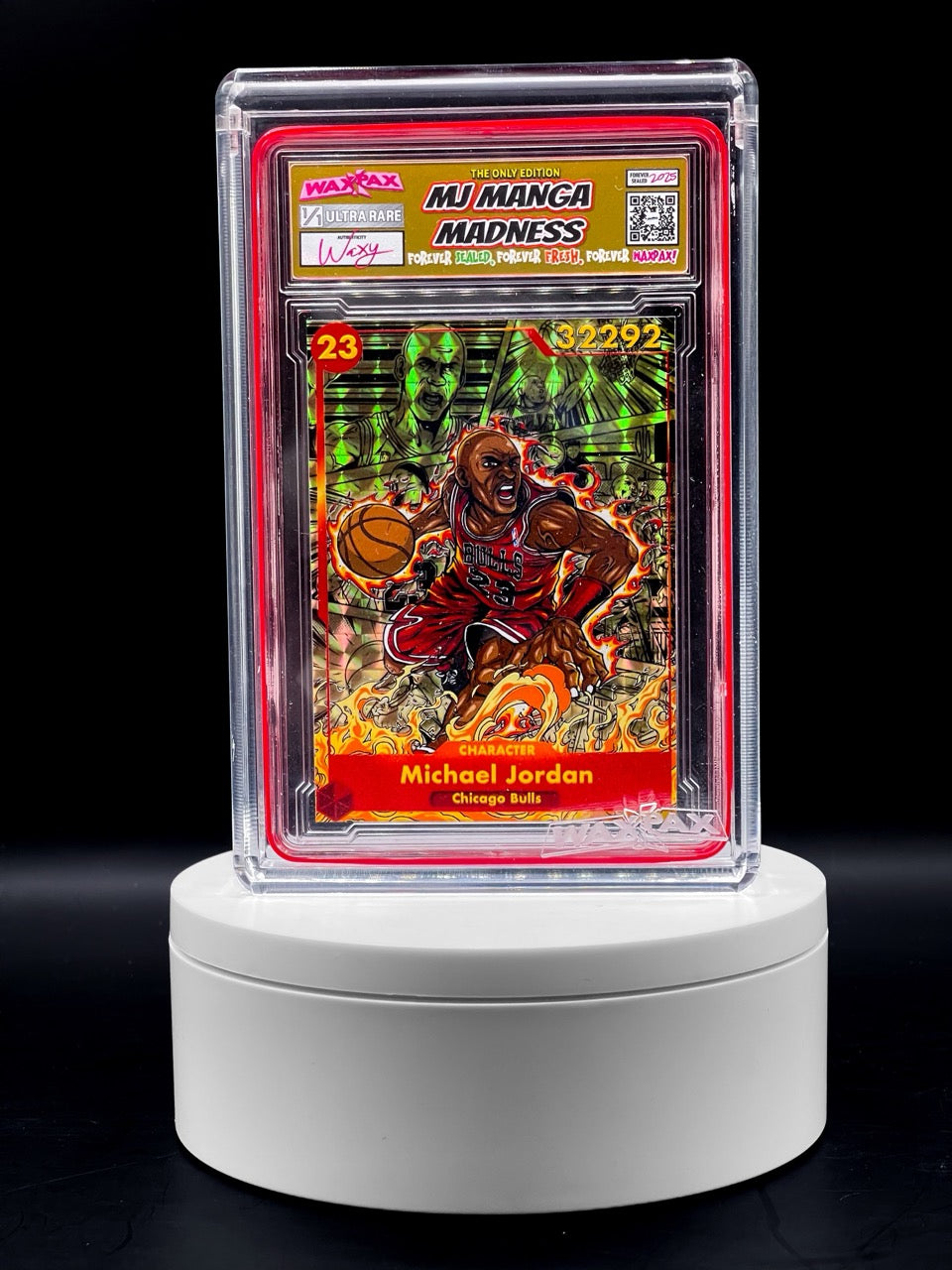WaxPax - Art Card Duo - MJ Manga Madness - Cry Baby Faces- Ultra Rare Variants - Michael Jordan Homage