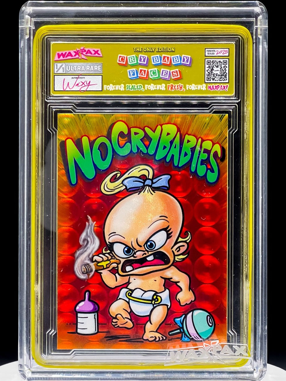 WaxPax - Art Card Duo - MJ Manga Madness - Cry Baby Faces- Ultra Rare Variants - Michael Jordan Homage