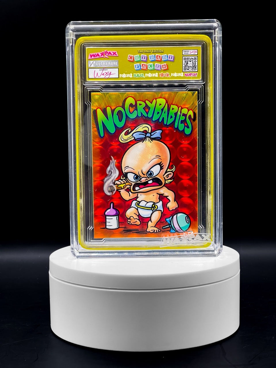 WaxPax - Art Card Duo - MJ Manga Madness - Cry Baby Faces- Ultra Rare Variants - Michael Jordan Homage
