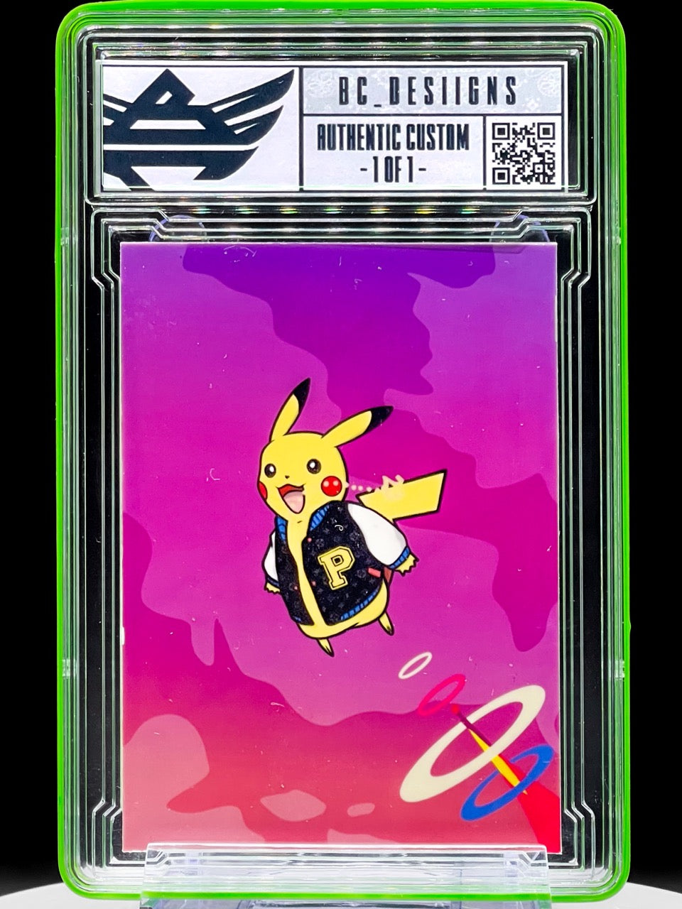 BC Designs - Graduation - Base 1/1 Variant - Kanye West Stronger Album/Pikachu Homage