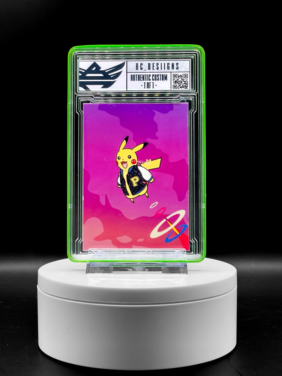 BC Designs - Graduation - Base 1/1 Variant - Kanye West Stronger Album/Pikachu Homage