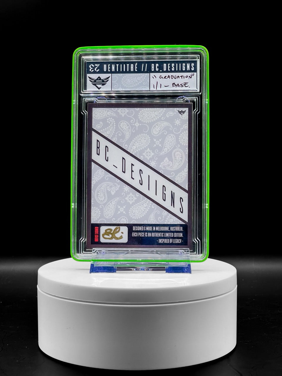 BC Designs - Graduation - Base 1/1 Variant - Kanye West Stronger Album/Pikachu Homage