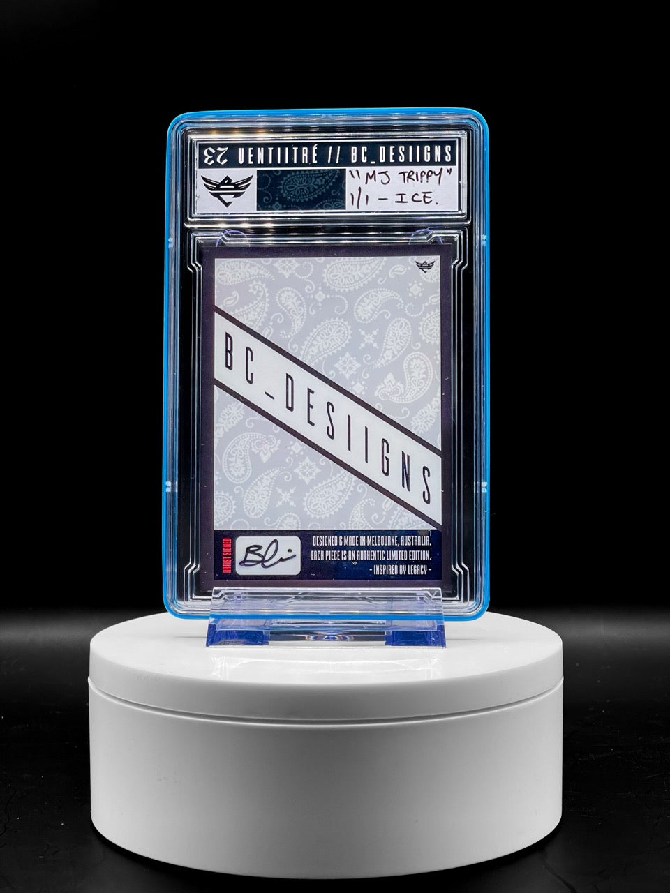 BC Designs - MJ Trippy - ICE 1/1 Variant - Michael Jordan Homage