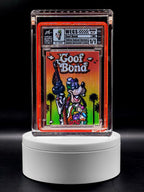 Wegs Art - Goof Bond - Holo Brushed- Yellow Sunset Variant - Design 31 - Goofy
