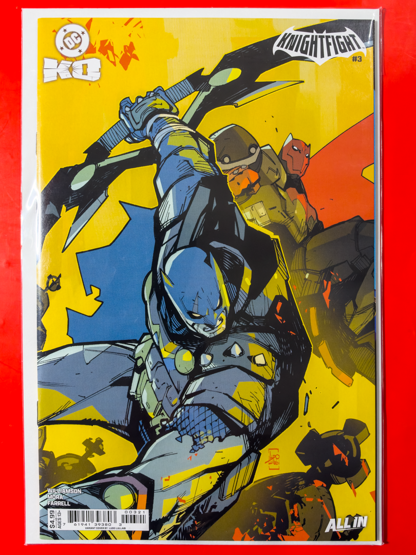 DC K.O.: Knightfight #3 | Ludo Lullabi Trade Cover B