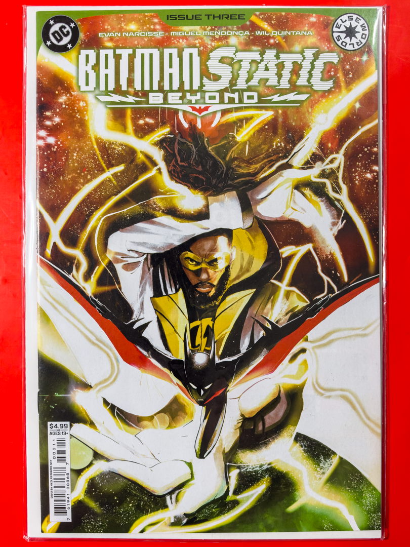 Batman & Static: Beyond #3 | Nikolas Draper-Ivey Trade Cover A