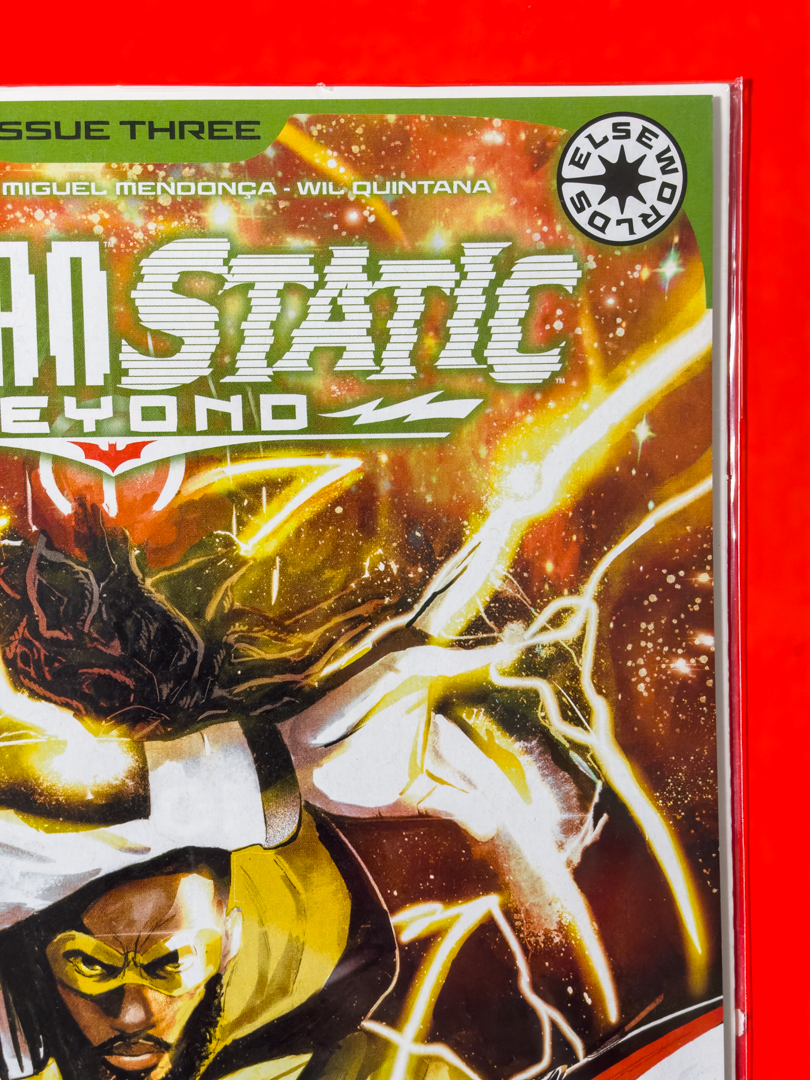 Batman & Static: Beyond #3 | Nikolas Draper-Ivey Trade Cover A