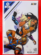 DC K.O #4 | Dan Mora AEW Harley Quinn & Mercedes Moné Cover