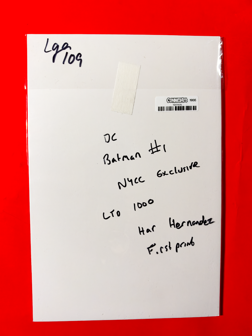 Batman #1 | 1000 Copies NYCC Exclusive | Javi Fernandez & Marcial Toledano Vargas Cover