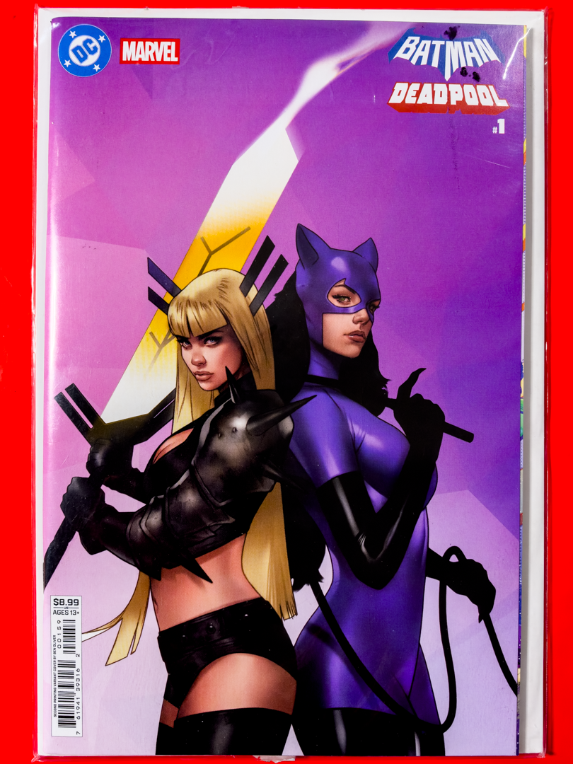 Batman & Deadpool #1 | Ben Oliver Magik & Cat Girl Cover 2nd Printing
