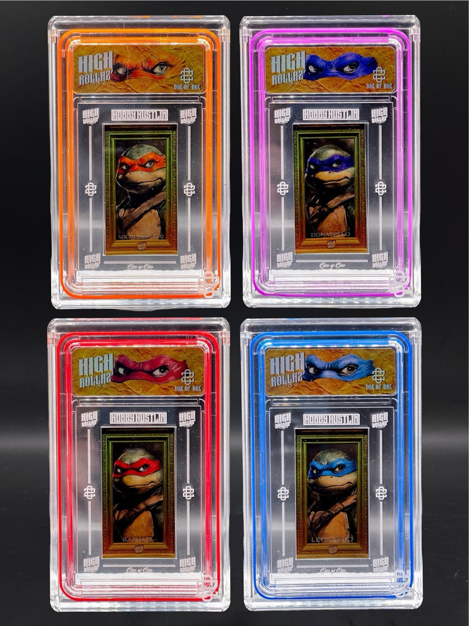 Zetaw - 1 of 1 - TMNT Renaissance - High Rollaz' - Full Set only - Hobby Hustlin